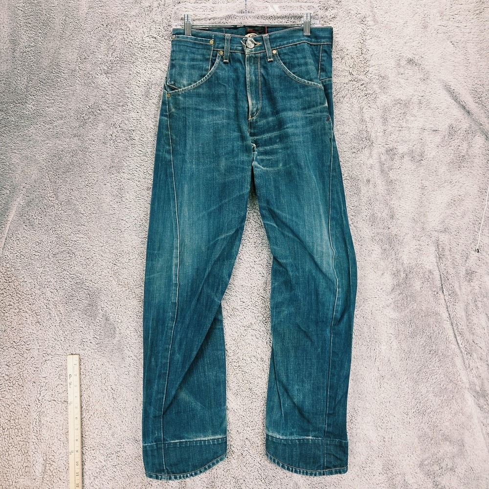 Vintage Levis Engineered Jeans Mens 30x30 Blue Twisted Zip Fly Medium Wash